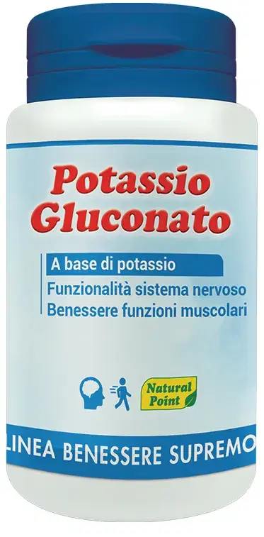 Natural Point Potassio Gluconato Integratore 90 Compresse