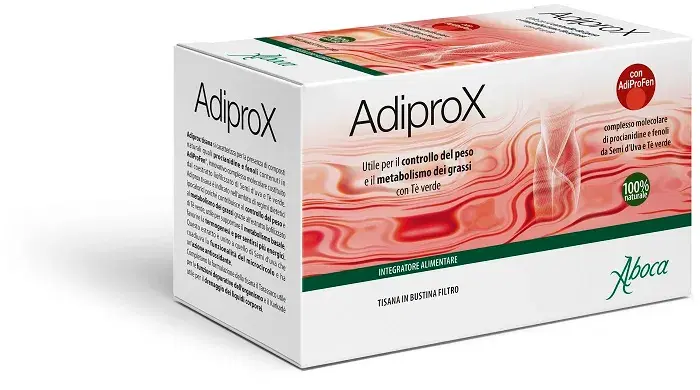 Aboca Adiprox Integratore per il Controllo Peso Tisana in Bustina 20 Filtri