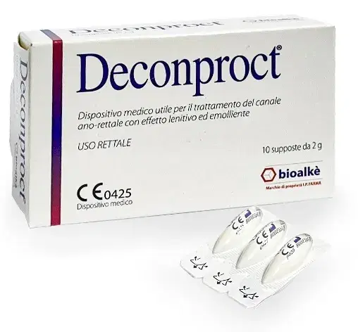 I.p. Farma Deconproct Supposte 10 Pezzi