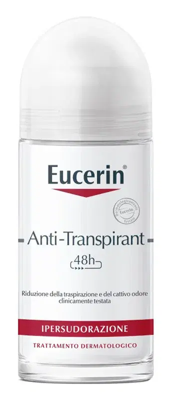 Eucerin Deodorante 48 h Anti-Transpirant Roll-On Traspirazione e Odore 50 ml