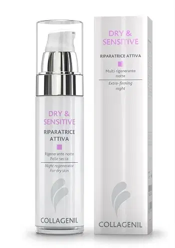 Collagenil Dry&Sensitive Riparatrice Attiva Trattamento Viso Lenitivo 50 ml