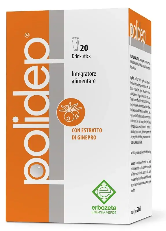 Erbozeta Poliped Integratore Depurante Drenante 20 Stick