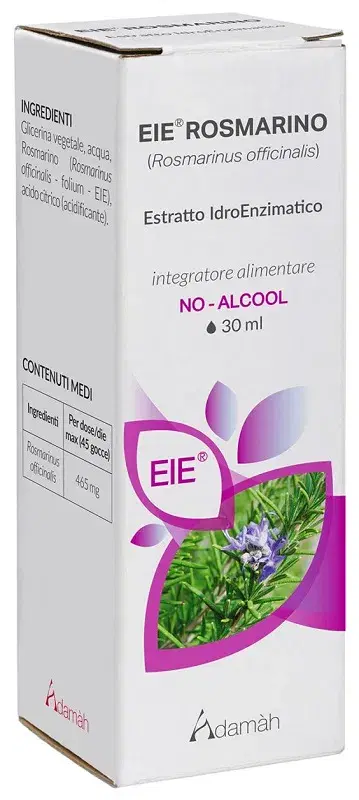 E.I.E. Rosmarino Gocce Integratore Estratto Idroenzimatico 30 ml