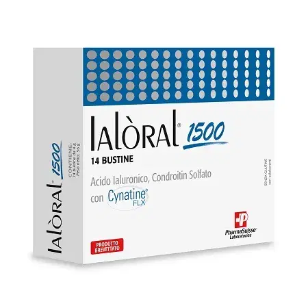 PharmaSuisse Linea Articolazioni Sane Ialoral 1500 Integratore 14 Buste