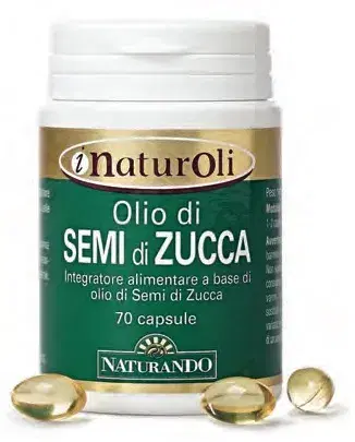 Semi di Zucca Integratore Naturando 70 capsule