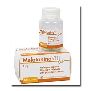 Marco Viti  Melatonina Viti Fast 1 Mg Integratore per il Sonno 60 Compresse