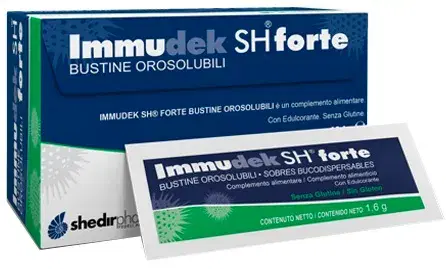 Shedir Pharma  Unipersonale Immudek Sh Forte 16 Bustine Orosolubili