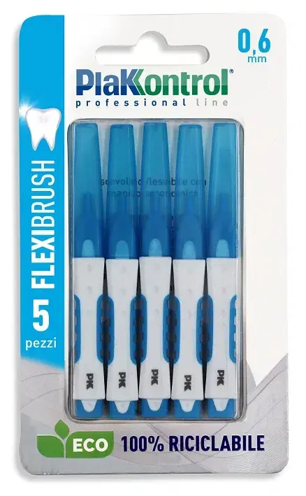 Plakkontrol Scovolini Flexi Brush 0,6mm 5 Pezzi