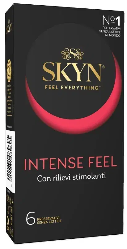 Nova Argentia Profilattico Ansell Akuel Skyn Intense Feel B 6 Pezzi