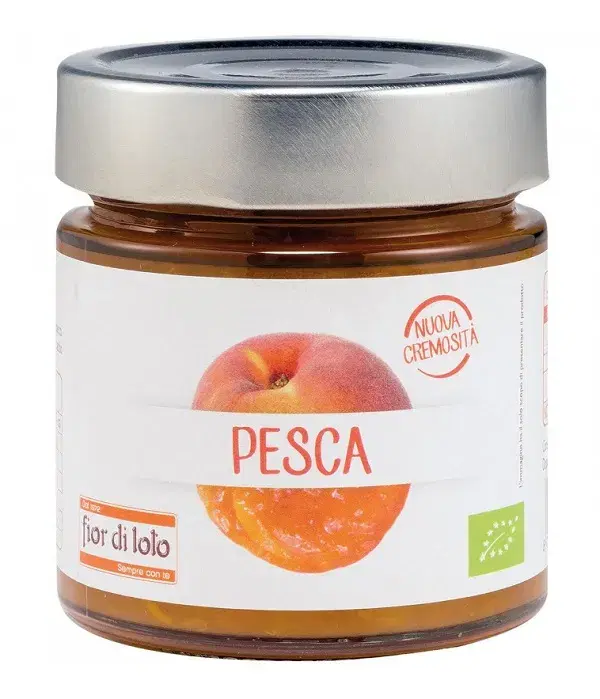 Fior Di Loto Composta Alla Pesca Biologica 250 g