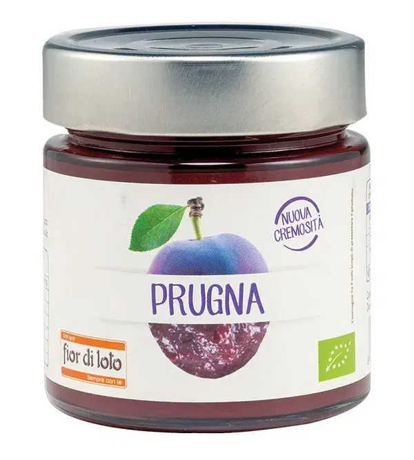 Fior Di Loto Composta Alla Prugna Alimento Biologico 250g.