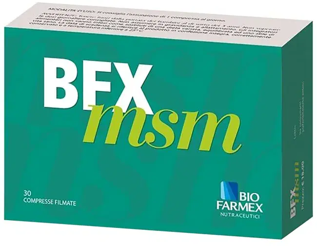 Biofarmex BFX Msm Integratore 30 Compresse