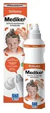 Mediker Schiuma Emulsionata Termofluida Contro Pidocchi e Lendini 150 ml