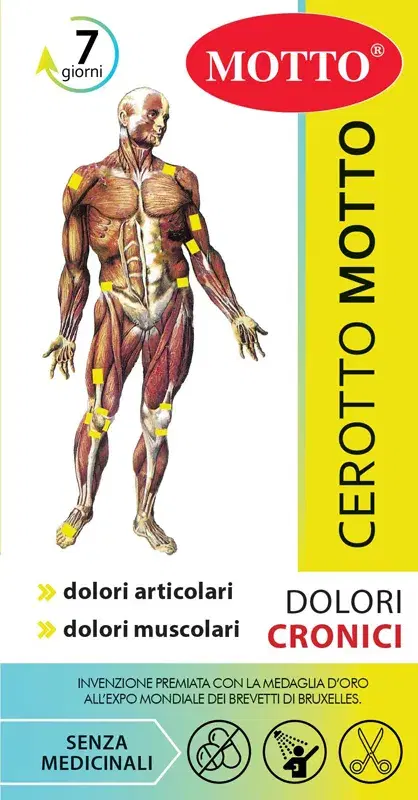 Motto Cerotto 5x15 cm 2 Pezzi