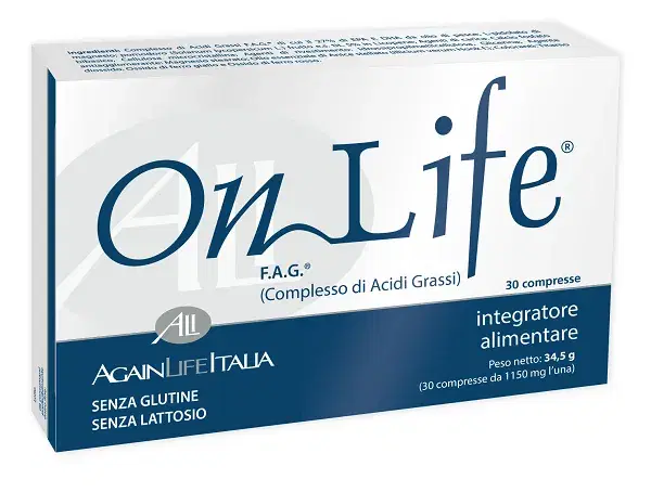 Onlife Integratore per Vitalità e Benessere 30 Compresse