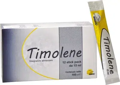 Timolene Integratore per Difese e Energia 12 Stick da 15 ml