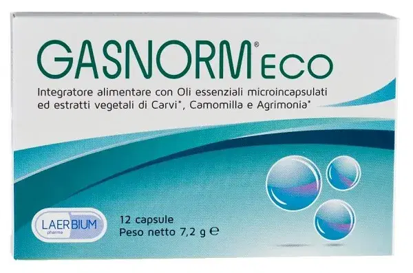 Gasnorm Eco Integratore 12 Capsule