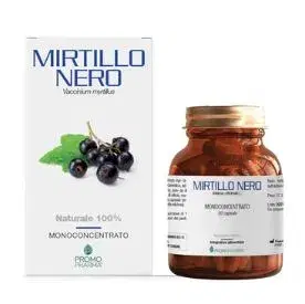 Mirtillo Nero Integratore per Microcircolazione 50 Capsule PromoPharma