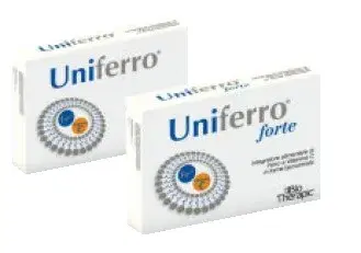 Uniferro Forte Integratore di Ferro e Vitamina C 30 Capsule