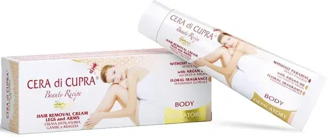 Cera Di Cupra Depilazione Crema Depilatoria Viso e Parte Delicate 50 ml