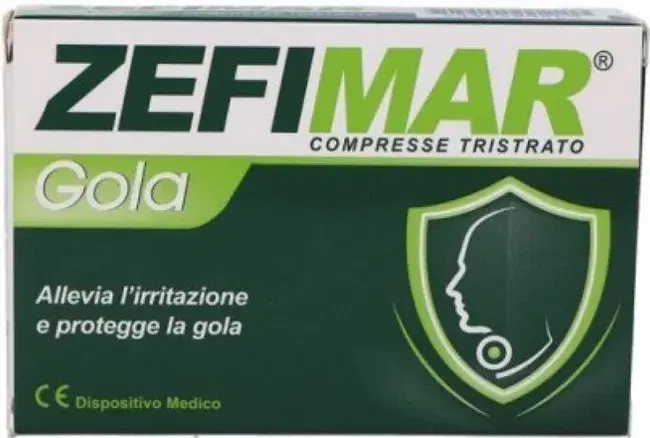 Zefimar Gola Compresse Per Irritazione 24 Pezzi