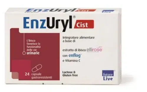 EnzUryl Cist Integratore Vie Urinarie 24 Capsule