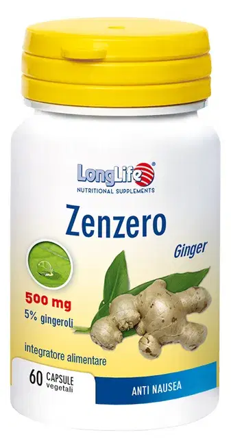 Longlife Zenzero 60cps Veg