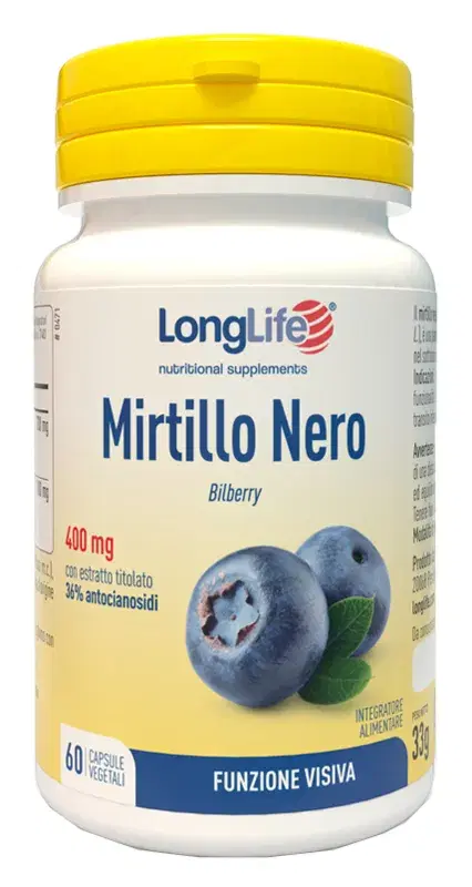 Longlife Mirtillo Nero 60cps