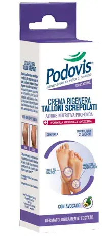 Podovis Crema Rigenerante per Talloni Screpolati 75 ml