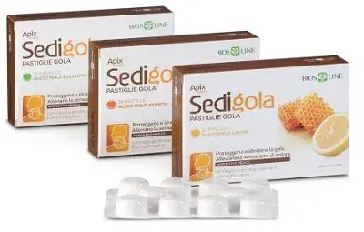 Bios Line Apix Sedigola Pastiglie Miele Arancia Per Gola Irritata 20 Pastiglie
