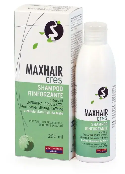 Max Hair Cres Shampoo Rinforzante 200ml