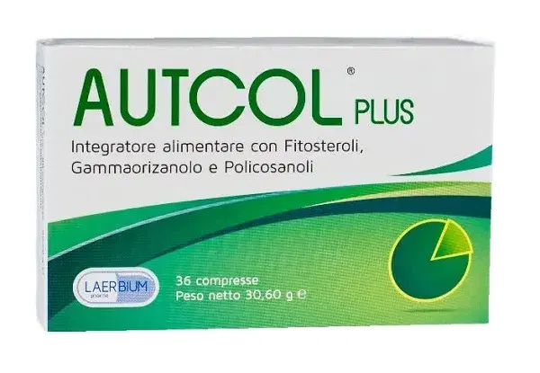 Autcol Plus Integratore Controllo Colesterolo 36 Compresse