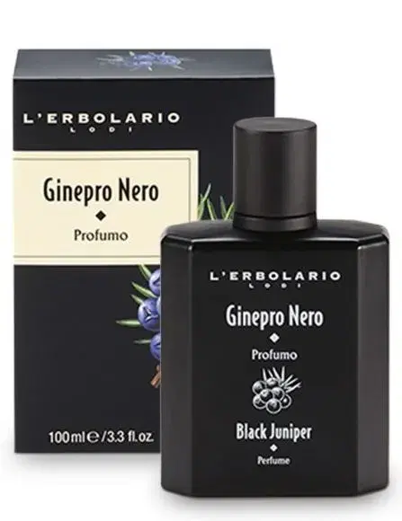 L'erbolario Ginepro Nero Profumo Uomo Fragranza Energizzante 100 ml