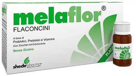 Melaflor Integratore per l'Equilibrio dell Flora Intestinale 10 Flaconcini 10 ml