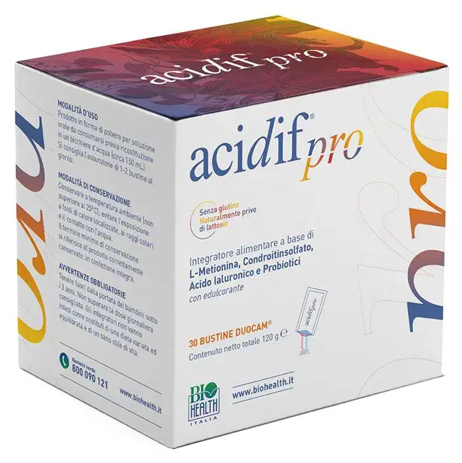 Biohealth Italia Acidif Pro Integratore 30 Bustine