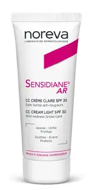 Noreva Linea Sensidiane AR SPF30 CC Creme Claire Correttore Lenitivo Viso 40 ml