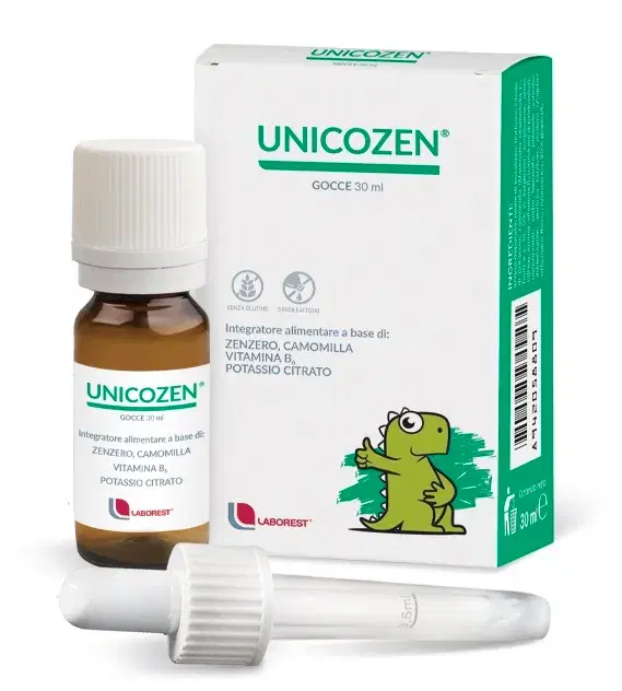 Unicozen Integratore Antinausea Per Bambini Utile Per La Funzione Digestiva 30ml