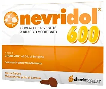 Nevridol 600 Integratore per il'Integrità delle Membrane Cellulari 30 Compresse