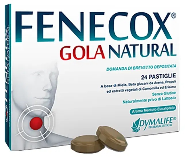 Fenecox Gola Natural Menta Eucaliptolo 36 Pastiglie
