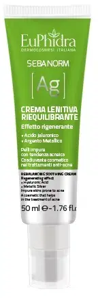 EuPhidra Sebanorm Ag Crema Lenitiva Anti-Acne 50 ml
