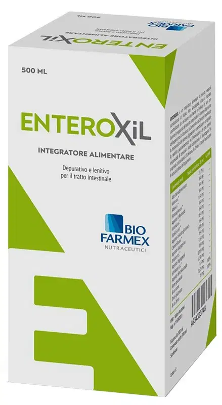 Enteroxil Soluzione Orale per Disturbi Gastrointestinali 500ml