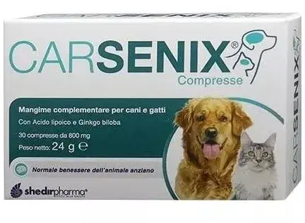 Carsenix Mangime Complementare Cani/Gatti 30 Compresse
