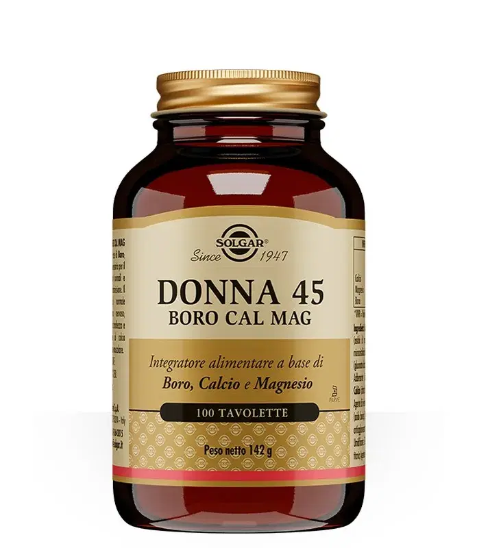 Donna 45 Integratore Boro Calcio Magnesio 100 tavolette