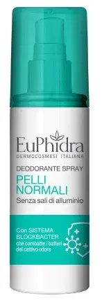 Euphidra Deodorante Spray per Pelli Normali 100 ml