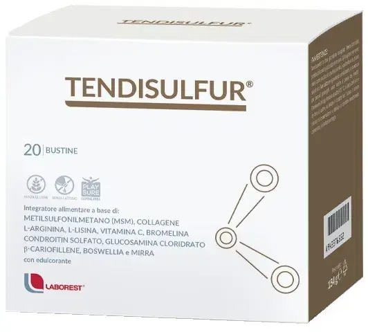 Tendisulfur Integratore per Articolazioni 20 bustine