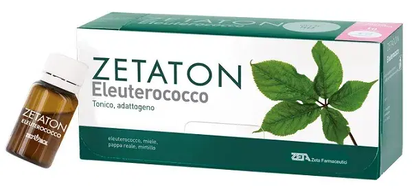 Zetaton Eleuterococco Integratore Tonico Adattogeno 12 Fiale Da 10 ml