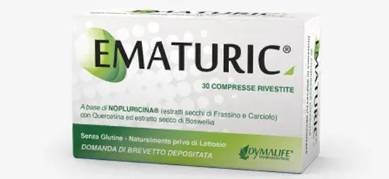 Ematuric Integratore per le Vie Urinarie Compresse Rivestite 30 Pezzi