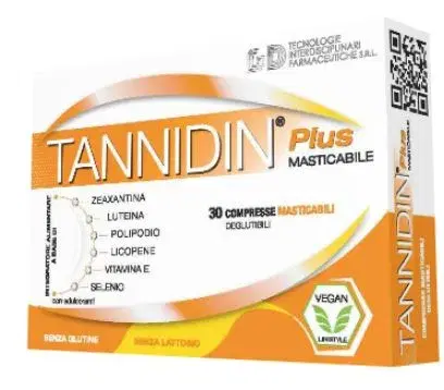 Tannidin Plus Integratore 30 Compresse Masticabili