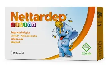 Nettardep Junior Integratore per Bambini 10 fiale 15 ml