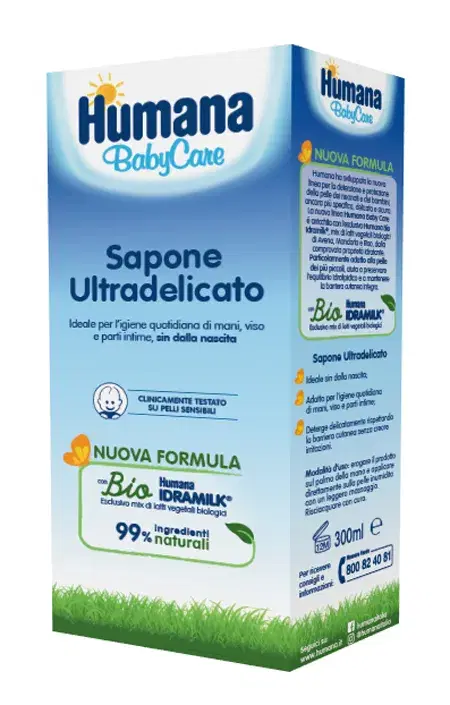 Humana BabyCare Sapone Ultradelicato Liquido 300 ml